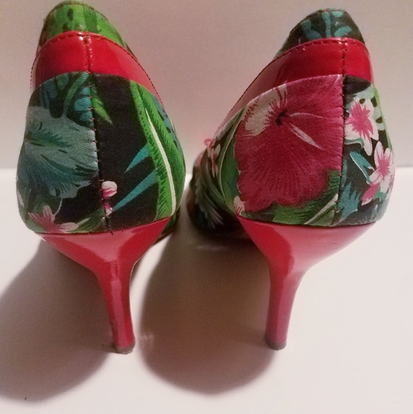 Naughty Monkey Open Toe Jungle Print Sandal Size8 - Picture 7 of 8